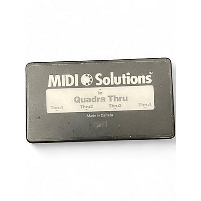Used MIDI Solutions QUADRA THRU MIDI Utility