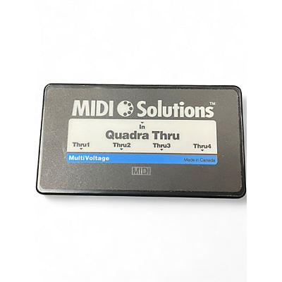 Used MIDI Solutions QUADRA THRU MIDI Utility