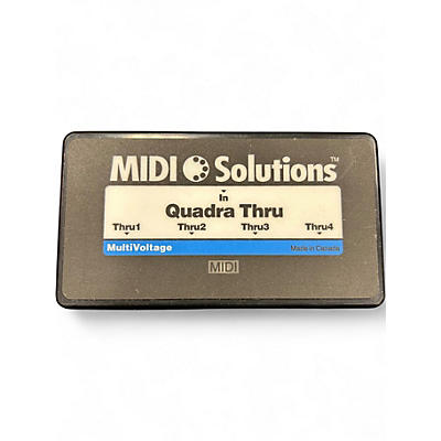 Used MIDI Solutions Quadra Thru MIDI Utility