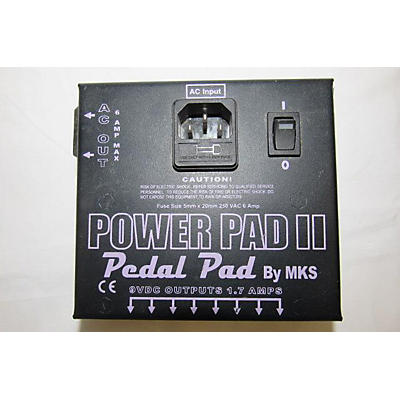 Used MKS PEDAL PAD POWER PAD II Power Supply