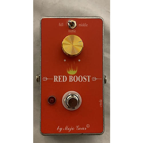 Used MOJO GEAR RED BOOST Effect Pedal