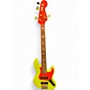 Used MONO FENDER JAZZ BASS Yellow Electric Bass Guitar Yellow