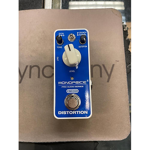 Monoprice Used MONOPRICE DISTORTION Effect Pedal