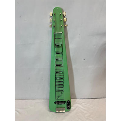 Morell Used MORELL LAP STEEL Green Lap Steel