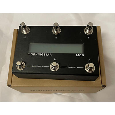 Used MORNINGSTAR MC6 MIDI Foot Controller