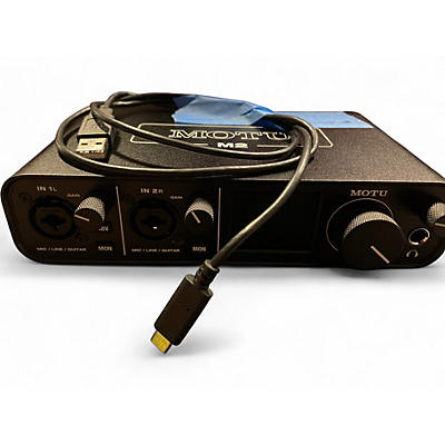 Used MOTU M2 Audio Interface