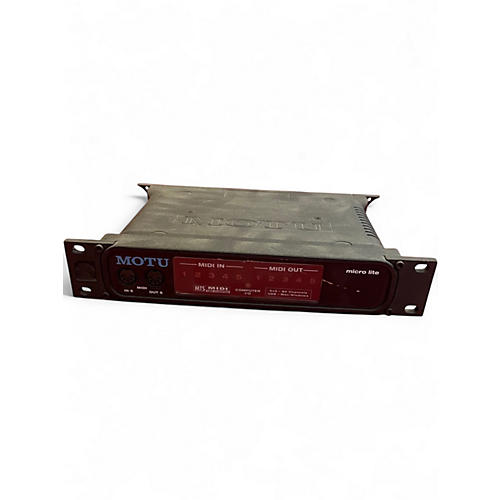 Used MOTU MICRO LITE MIDI Interface