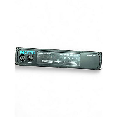 Used MOTU MICRO LITE MIDI Interface