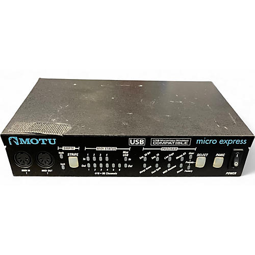 Used MOTU Micro Express Audio Interface