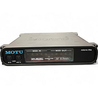 Used MOTU Micro Lite Audio Interface