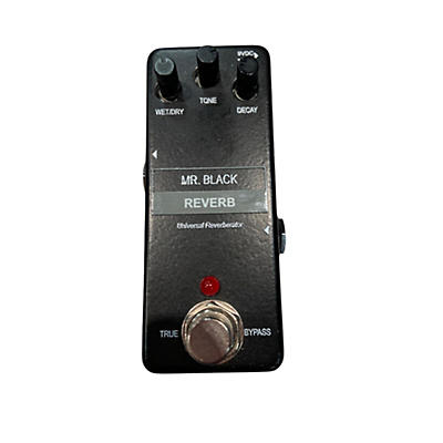 Used MR BLACK UNIVERSAL REVERBERATOR Effect Pedal