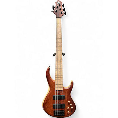 Used MTD 535-24 10 Top Narra Natural Electric Bass Guitar