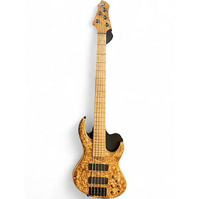 Used MTD 535-24 30th Anniversary Spalted Maple Burl Electric Bass Guitar