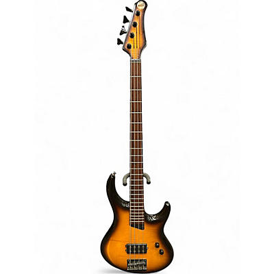 Used MTD KINGSTON 4 STRING SUNBURST Electric Bass Guitar