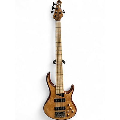 Used MTD KINGSTON 5 STRING Natural Electric Bass Guitar