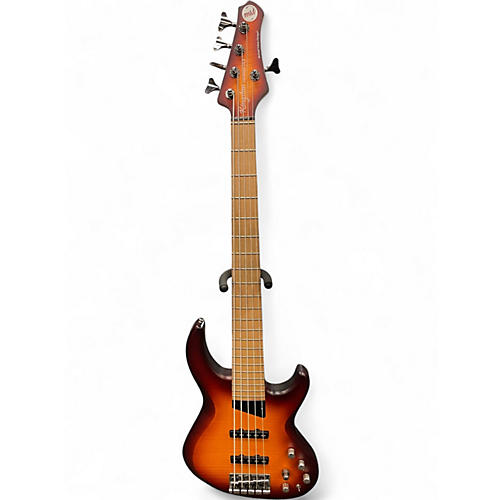 Used MTD KINGSTON SARATOGA 5 Cherry Sunburst Electric Bass Guitar Cherry Sunburst
