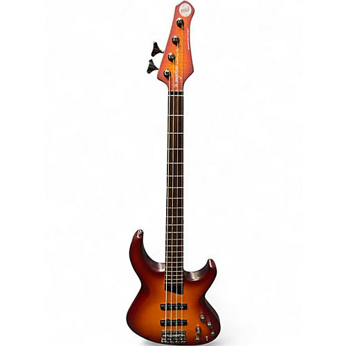 Used MTD KINGSTON SARATOGA DLX DEEP CHERRY BURST Electric Bass Guitar DEEP CHERRY BURST