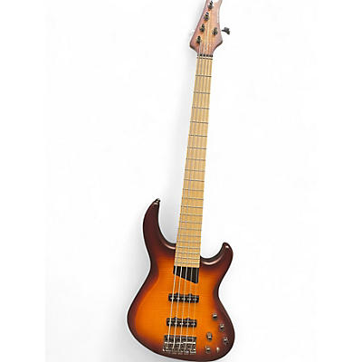 Used MTD KINGSTON SARATOGA DLX Dark Cherry Burst Electric Bass Guitar