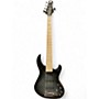 Used MTD KINGSTON SARATOGA DLX Trans Black Electric Bass Guitar Trans Black