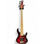 Used MTD KINGSTON SUPER 5 Crimson Red Burst Electric Bass Guitar Crimson Red Burst