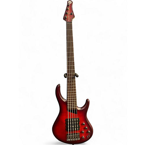 MTD Used MTD KINGSTON SUPER 5 RED BURST Electric Bass Guitar RED BURST