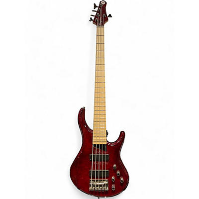 Used MTD KINGSTON Z5 Red Electric Bass Guitar
