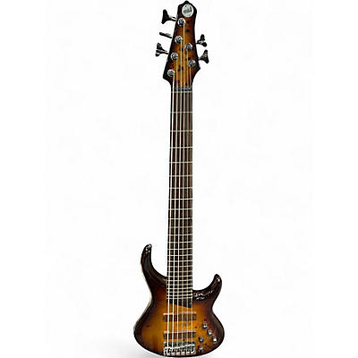 Used MTD KINGSTON Z6 SUNBURST Electric Bass Guitar