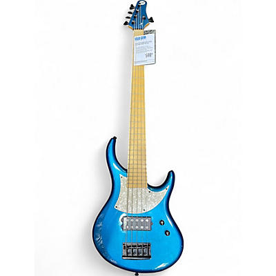 Used MTD Kingston 5 Blue Electric Bass Guitar
