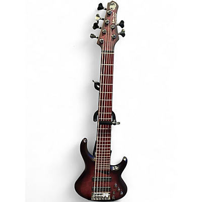 Used MTD Kingston AG-6 Smoky Purple Satin Electric Bass Guitar