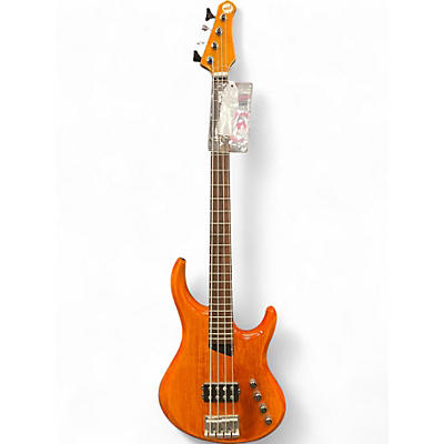 Used MTD Kingston Artist Amber Electric Bass Guitar