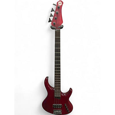 Used MTD Kingston Artist RED Electric Bass Guitar