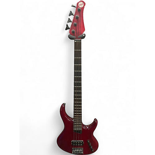 Used MTD Kingston Artist RED Electric Bass Guitar RED