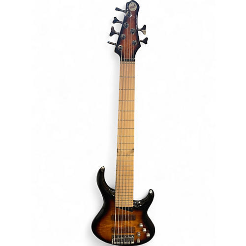 Used MTD Kingston KZ 6 String Tobacco Sunburst Electric Bass Guitar Tobacco Sunburst