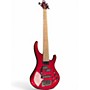 Used MTD Kingston LK 32 Red Electric Bass Guitar Red