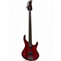 Used MTD Kingston Made in Korea Candy Apple Red Electric Bass Guitar Candy Apple Red