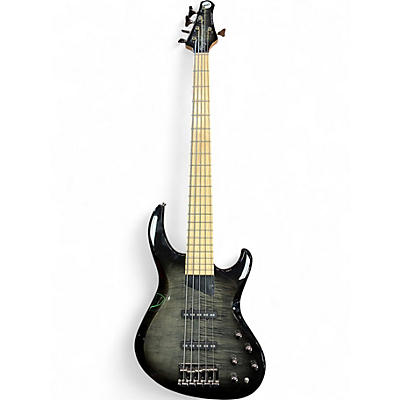 Used MTD Kingston Saratoga DLX 5-String Trans Charcoal Electric Bass Guitar