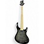 Used MTD Kingston Saratoga DLX 5-String Trans Charcoal Electric Bass Guitar Trans Charcoal