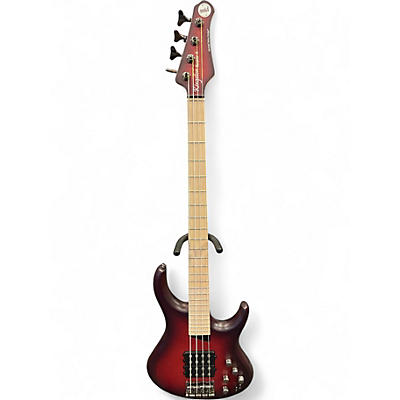 Used MTD Kingston Super-4 Dr. Brown's Burst Electric Bass Guitar