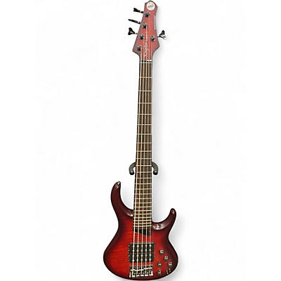 Used MTD Kingston Super-5 Dr. Brown's Burst Electric Bass Guitar