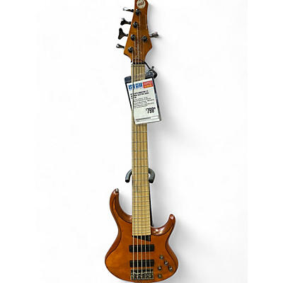 Used MTD Kingston Z 5  Natural Electric Bass Guitar