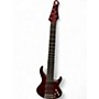 Used MTD Kingston Z 6 Cherry Electric Bass Guitar Cherry