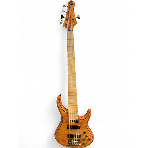 Used MTD Kingston Z5 Natural Electric Bass Guitar Natural