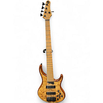 Used MTD Kingston Z5 String Natural Electric Bass Guitar