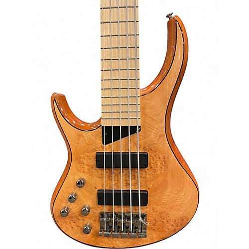 Used MTD Kingston Z5MP Natural Electric Bass Guitar Natural