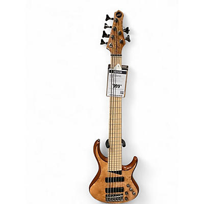 Used MTD Kingston Z6 Natural Electric Bass Guitar