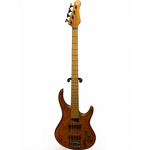 Used MTD Kingston z 4 string burle top Electric Bass Guitar burle top