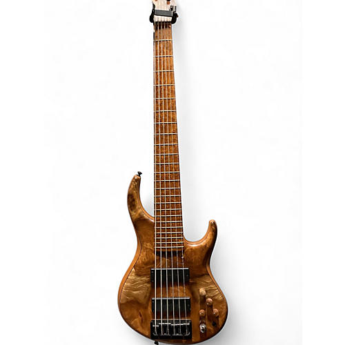 Used MTD USA 635-24 Natural Electric Bass Guitar Natural