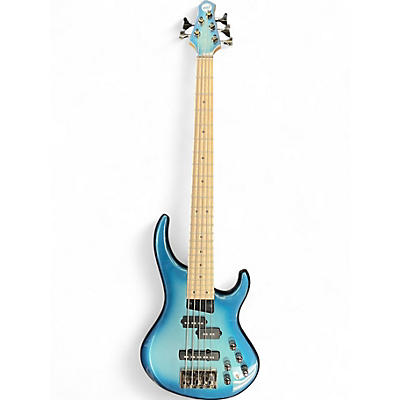 Used MTD kingston lk Blue Electric Bass Guitar