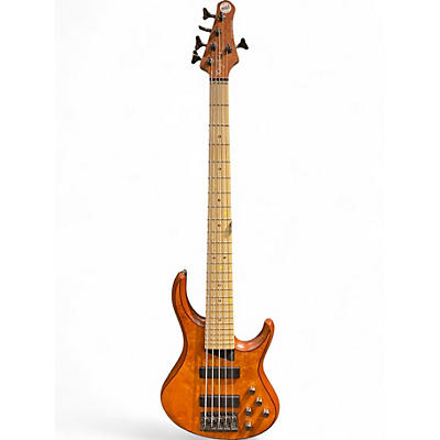 Used MTD kingston z5 Natural Electric Bass Guitar