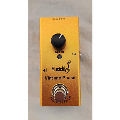 Used MUSICLILY VINTAGE PHASE Effect Pedal